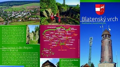 Nové informační letáky o Horní Blatné