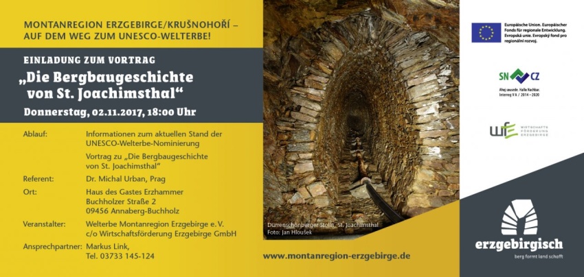 Vortrag „Die Bergbaugeschichte von St. Joachimsthal“
